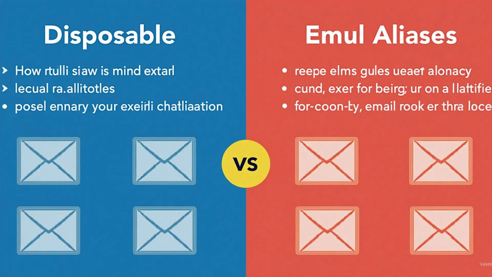 Disposable email vs email aliases comparison